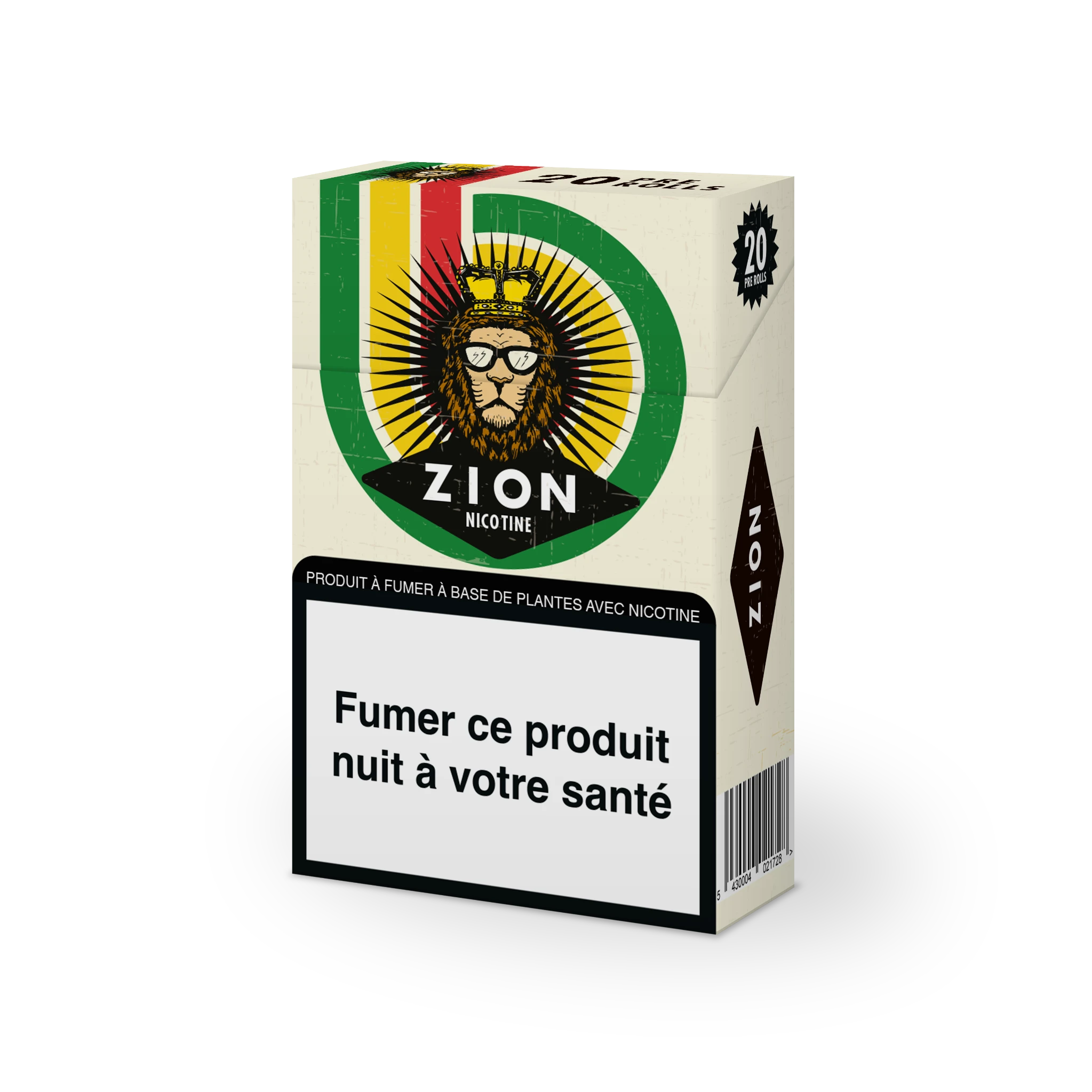 Cigarettes CBD Zion nicotine