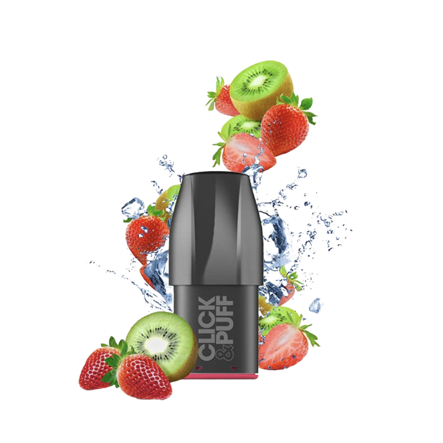 CLICK&PUFF - POD - Fraise Kiwi glacé