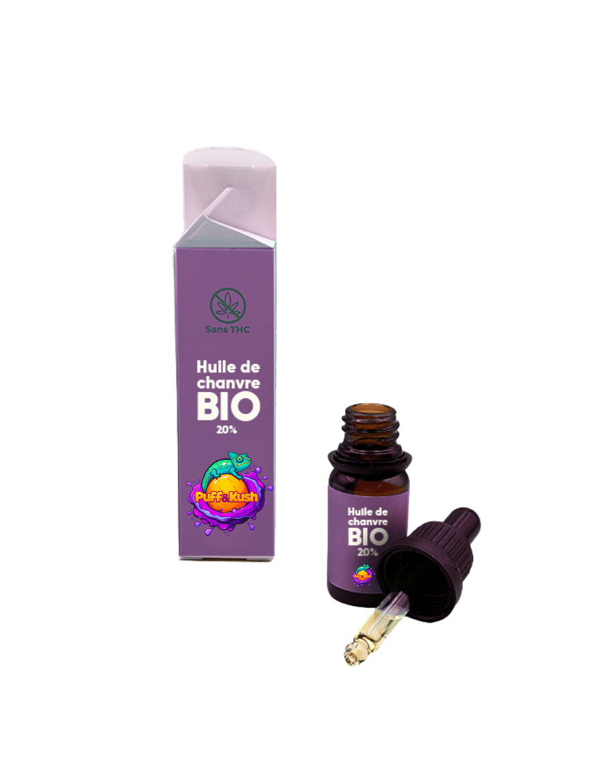 HUILE NATURELLE de CBD PREMIUM 20%