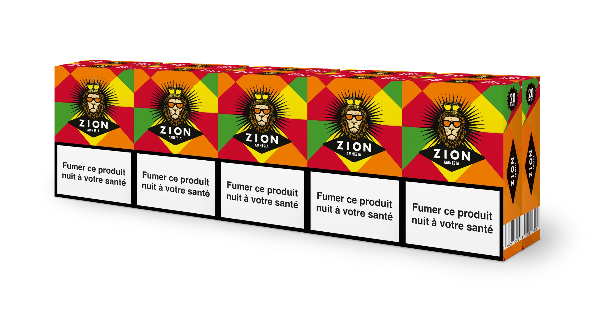 Cigarettes Zion Amnésia Sans Nicotine