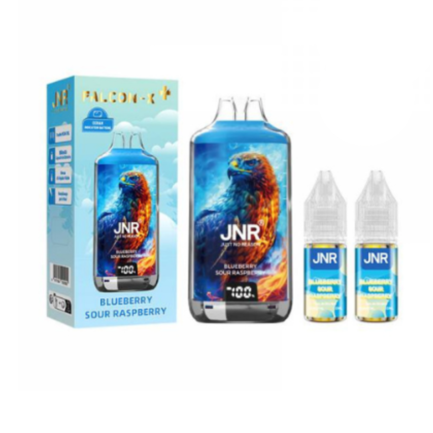 PUFF JNR FALCON X Blueberry Sour Raspberry 28 000 Puffs