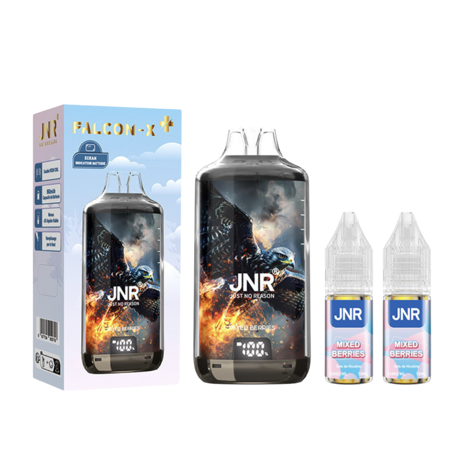 PUFF JNR FALCON X  Mixed Berry 28 000 Puffs