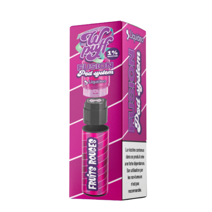 WPUFF FUSION POD SYSTEM - LIQUIDEO - Fruits Rouges - 15 000 puffs