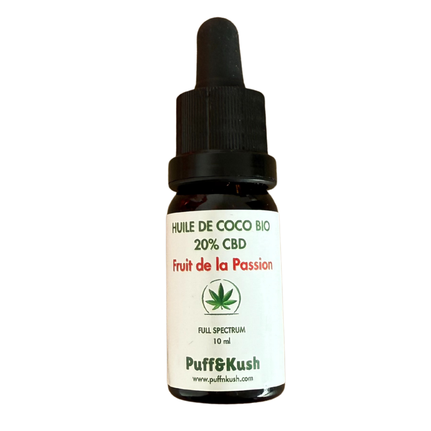 HUILE NATURELLE DE COCO BIO  20%CBD FRUIT DE LA PASSION